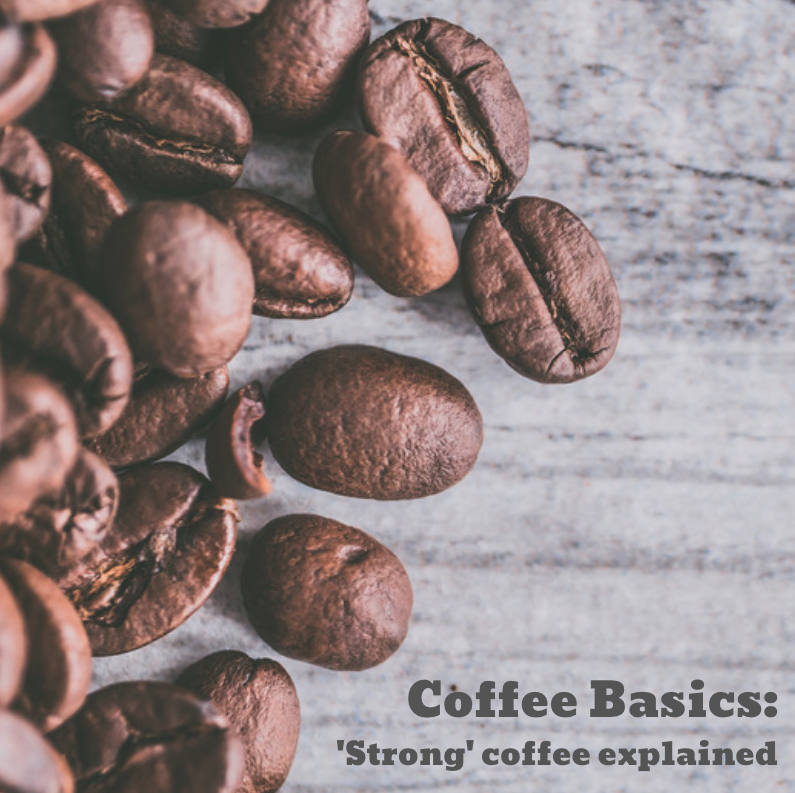 Coffee Basics What does 'Strong Coffee' really mean? Coffee Magazine